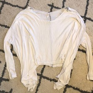 Free people high/ low shirt